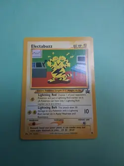 Pokemon Electabuzz #46 Black Star Promo 2000 English - Image 1