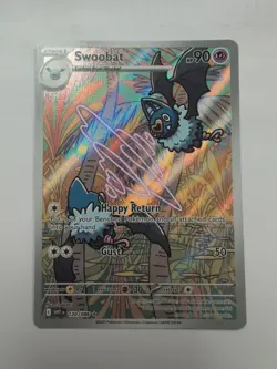 Pokemon TCG - Swoobat - 120/086 - Illustration Rare - S&V White Flare Set - Image 1