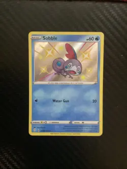 Pokemon TCG Sobble Shining Fates SV025/SV122 Holo Shiny Holo Rare NM - Image 1