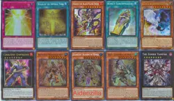 Yugioh Horus Deck - Black Flame Deity King's Sarcophagus Walls of Imperial Tomb - Image 1