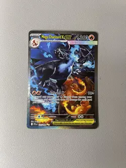 Mega Charizard X EX SIR English 125/094 Phantasmal Flames TCG Mint Card - Image 3