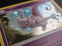 Pokemon TCG Mewtwo SM77 Black Star Promos Holo Card 2017 - Image 3