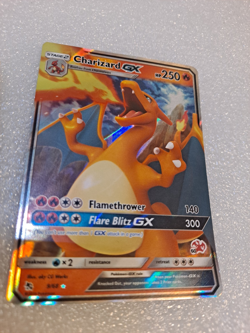 Charizard GX 9/68 Hidden Fates Pokemon Card Ultra Rare Holo + Other Cards - Image 1
