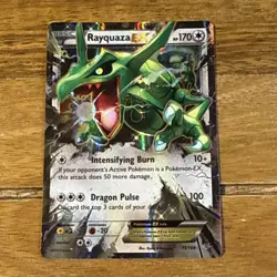 Pokemon TCG Rayquaza EX Roaring Skies Ultra Rare Card #75/108 XY - Image 1