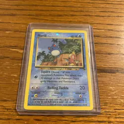 Marill Reverse Holo #11/18 Pokemon Card TCG Southern Islands Promo Reverse Holo - Image 1