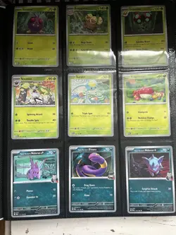 Scarlet & Violet Pokemon Binder Collection 69 Cards EXs, Rares, Holos MINT 636996769661 - Image 5