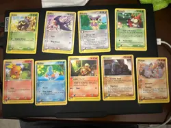 Pokemon e-READER Lot - 17 Cards - Sandstorm and Ruby & Sapphire LP - Image 1