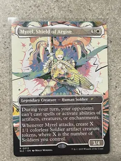 MTG Myrel, Shield of Argive Non Foil Secret Lair Encyclopedia Of Magic - Image 1