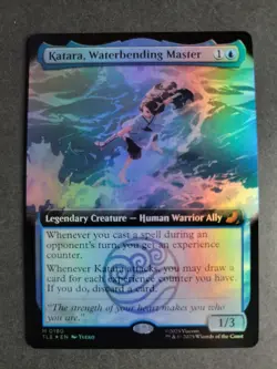Katara, Waterbending Master (Extended Art Foil) Mythic MTG Avatar Eternal - Image 1
