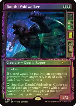 Dauthi Voidwalker Foil Secret Lair NM MTG - Image 1