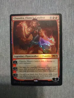 Chandra, Flame's Catalyst Core Set 2021 Foil - Image 1