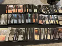 Large bundle of basic lands and tokens MTG - Image 2