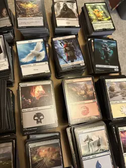 Large bundle of basic lands and tokens MTG - Image 4