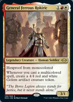 1x General Ferrous Rokiric - NM English MTG Foil - Modern Horizons 2 - Image 1