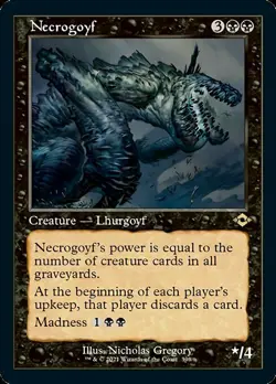 1x Necrogoyf - NM Retro Rare - Modern Horizons 2 - Image 1
