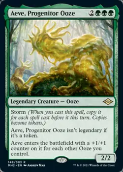 1x Aeve, Progenitor Ooze - NM English MTG - Modern Horizons 2 - Image 1