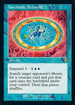 1x Inevitable Betrayal - NM Retro Rare - Modern Horizons 2 - Image 1