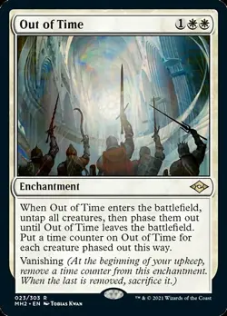 1x Out of Time - NM English MTG - Modern Horizons 2 - Image 1