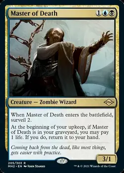 1x Master of Death - NM English MTG - Modern Horizons 2 - Image 1