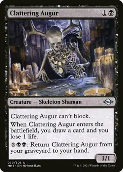 1x Clattering Augur - NM English MTG - Modern Horizons 2 - Image 1