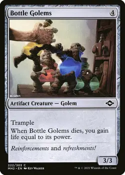 1x Bottle Golems- NM English MTG - Modern Horizons 2 - Image 1