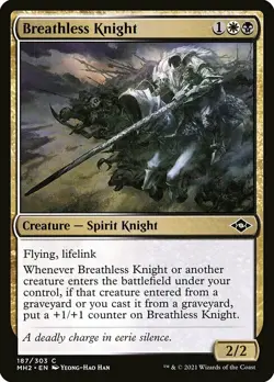 1x Breathless Knight - NM English MTG - Modern Horizons 2 - Image 1