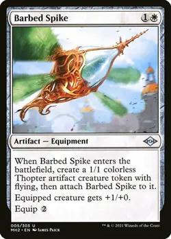 1x Barbed Spike - NM English MTG - Modern Horizons 2 - Image 1