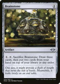 1x Brainstone- NM English MTG - Modern Horizons 2 - Image 1