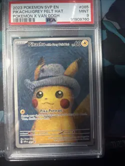 Pikachu with Grey Felt Hat 085 Sv: Scarlet & Violet Promo Cards Regular - Image 1