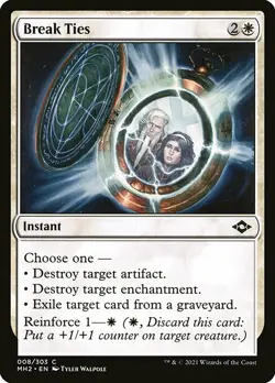 1x Break Ties - NM English MTG - Modern Horizons 2 - Image 1