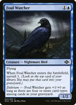 1x Foul Watcher - NM English MTG - Modern Horizons 2 - Image 1