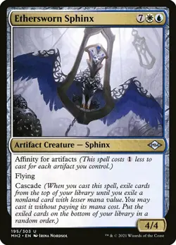 1x Ethersworn Sphinx - NM English MTG - Modern Horizons 2 - Image 1