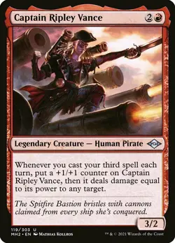 1x Captain Ripley Vance - NM English MTG - Modern Horizons 2 - Image 1