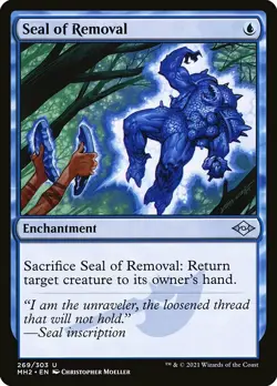 1x Seal of Removal - NM English MTG - Modern Horizons 2 - Image 1