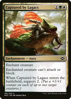 1x Captured by Lagacs - NM MTG Foil - Modern Horizons 2 - Image 1
