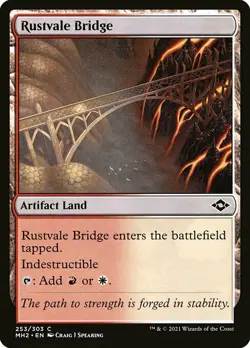 1x Rustvale Bridge - NM English MTG - Modern Horizons 2 - Image 1