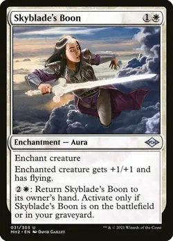 1x Skyblade's Boon - NM English MTG - Modern Horizons 2 - Image 1