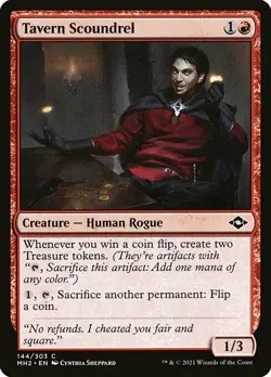 1x Tavern Scoundrel - NM English MTG - Modern Horizons 2 - Image 1