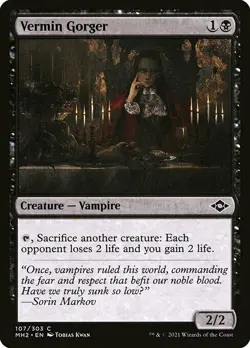 1x Vermin Gorger - NM English MTG - Modern Horizons 2 - Image 1
