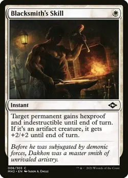 1x Blacksmith's Skill - NM MTG Foil - Modern Horizons 2 - Image 1