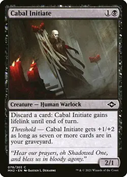 1x Cabal Initiate - NM MTG Foil- Modern Horizons 2 - Image 1