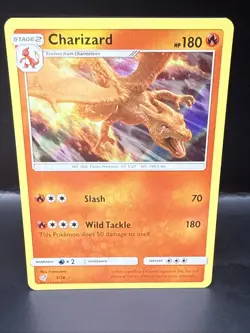 Pokemon TCG Charizard Holo Rare Card 5/18 Detective Pikachu Series NM/ M - Image 3