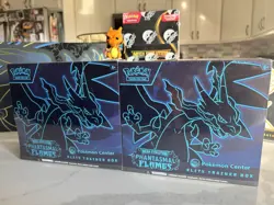 Pokemon Phantasmal Flames Pokemon Center Elite Trainer Box ETB SEALED X2 👻 🔥 - Image 1