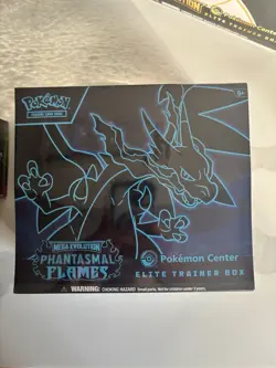 Pokemon Phantasmal Flames Pokemon Center Elite Trainer Box ETB SEALED X2 👻 🔥 - Image 2