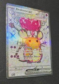 Dedenne EX 239/193 Pokemon TCG S&V Paldea Evolved Ultra Rare English - Image 1