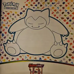 SCARLET & VIOLET 151 Players Guide - SNORLAX Cover ETB Booklet - Pokemon TCG - Image 2