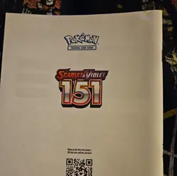 SCARLET & VIOLET 151 Players Guide - SNORLAX Cover ETB Booklet - Pokemon TCG - Image 3