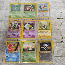 18 Pokemon 1st Edition Lot 2000 And 2001 - Image 1