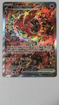 Pokemon EN Mint Oricorio EX Black Star Promo 024 PHANTASMAL FLAMES UPC - Image 1