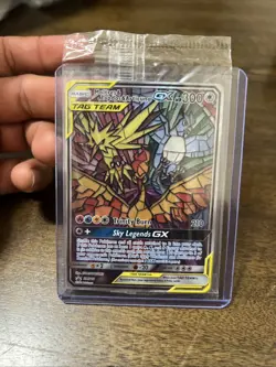Motres and Zapdos Ans Articuno SM210 Holo Black Star Promo NM Pokemon (SEALED) - Image 1